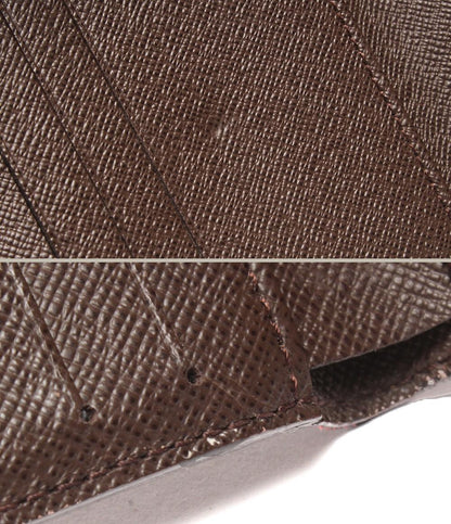 LOUIS VUITTON Wホック財布 ダミエ ポルトフォイユエリーズ N61654 レディース メンズ ルイ・ヴィトン