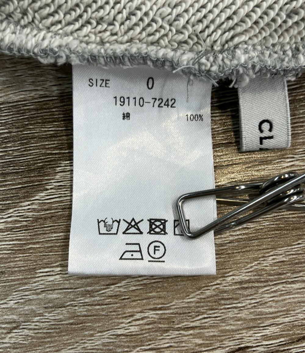 CLANE スウェットパンツ  ロゴ タック ワイド 25aw LOGO SWEAT TUCK WIDE PANTS 19110-7242 レディース SIZE 0 (XS) クラネ