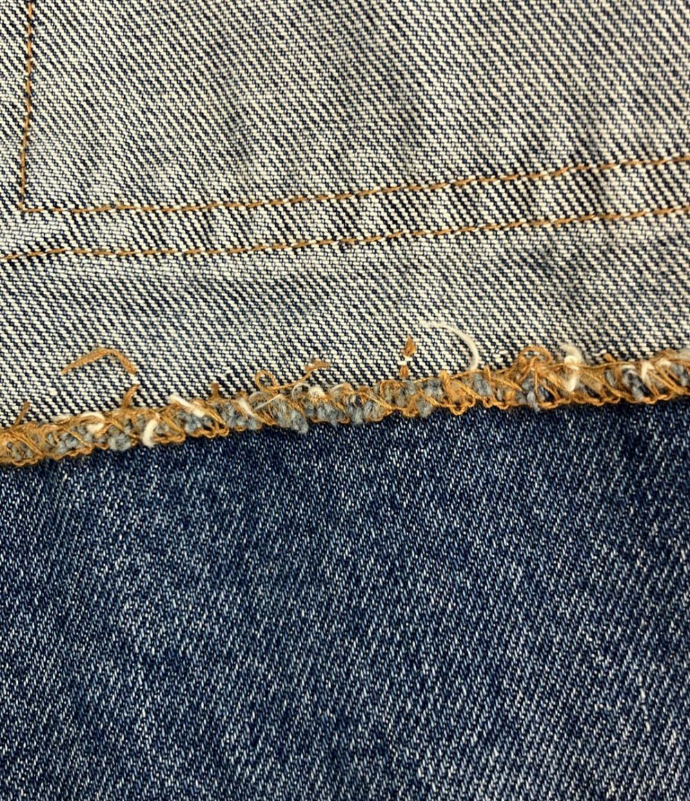 B-SIDES JEANS デニムカバーオールジャケット 23SS 6522-343-0785 レディース SIZE S ビーサイズジーンズ