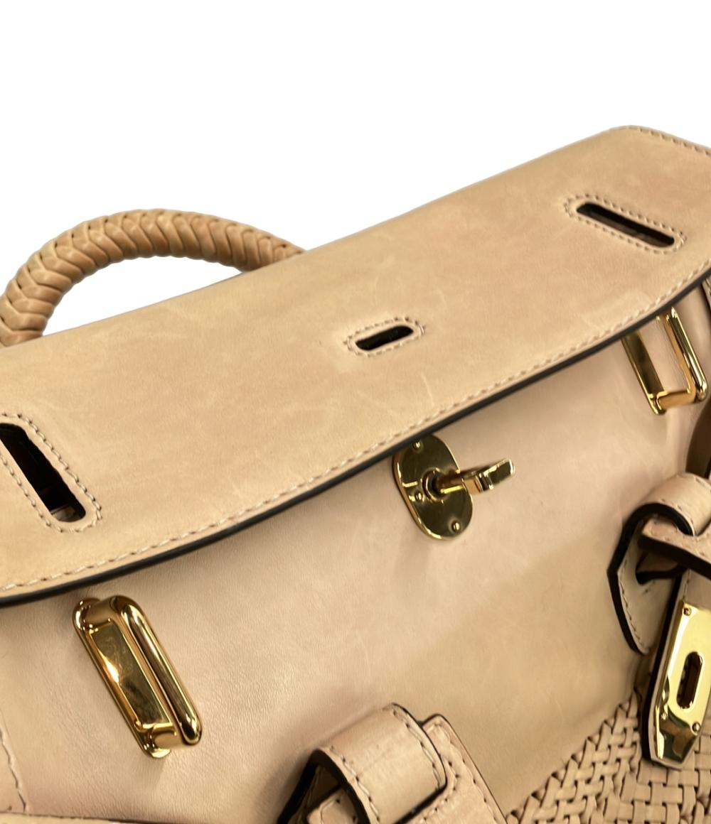 GUCCI ハンドバッグ ウーブンウェブ レザー 263945 486628 レディース グッチ