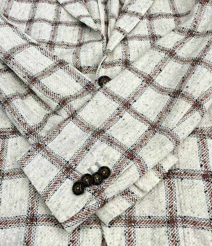 TAGLIATORE テーラードジャケット チェック柄 メンズ SIZE 48 (L) タリアトーレ