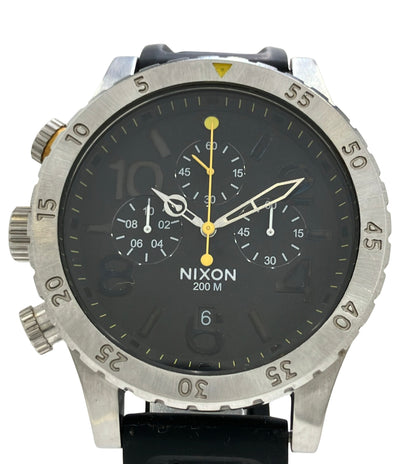 NIXON 腕時計 クオーツ ブラック メンズ ニクソン