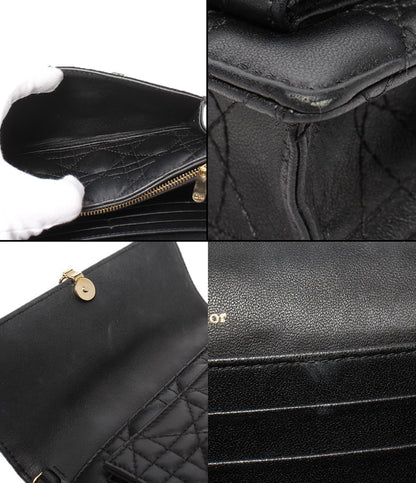 クリスチャンディオール 2wayチェーンショルダーウォレット クラッチ 斜め掛け デイリーチェーンポーチ レディース Christian Dior