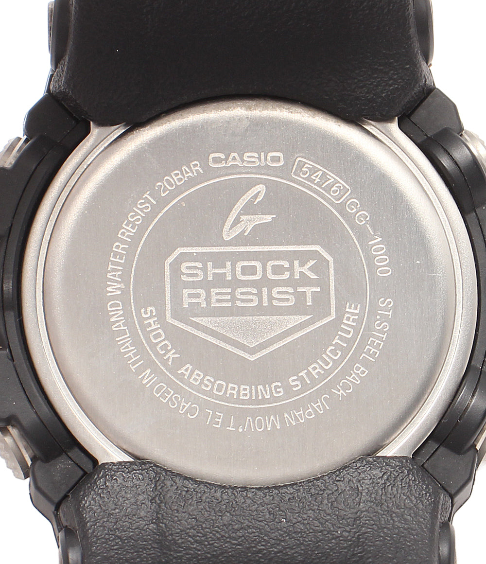 CASIO 腕時計 G-SHOCK クオーツ ブラック GG-1000 メンズ カシオ