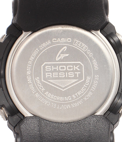 CASIO 腕時計 G-SHOCK クオーツ ブラック GG-1000 メンズ カシオ