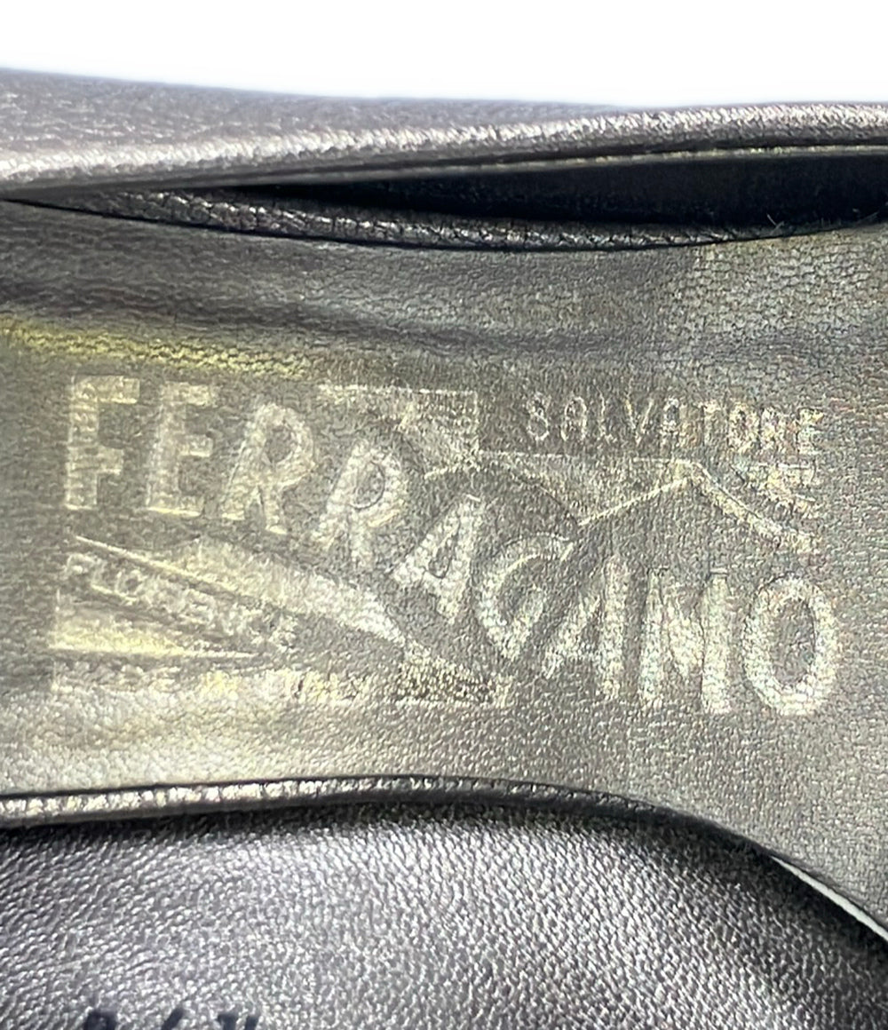 Salvatore Ferragamo パンプス ウェッジソール ヴァラ DS 20326 レディース SIZE 5 サルヴァトーレフェラガモ
