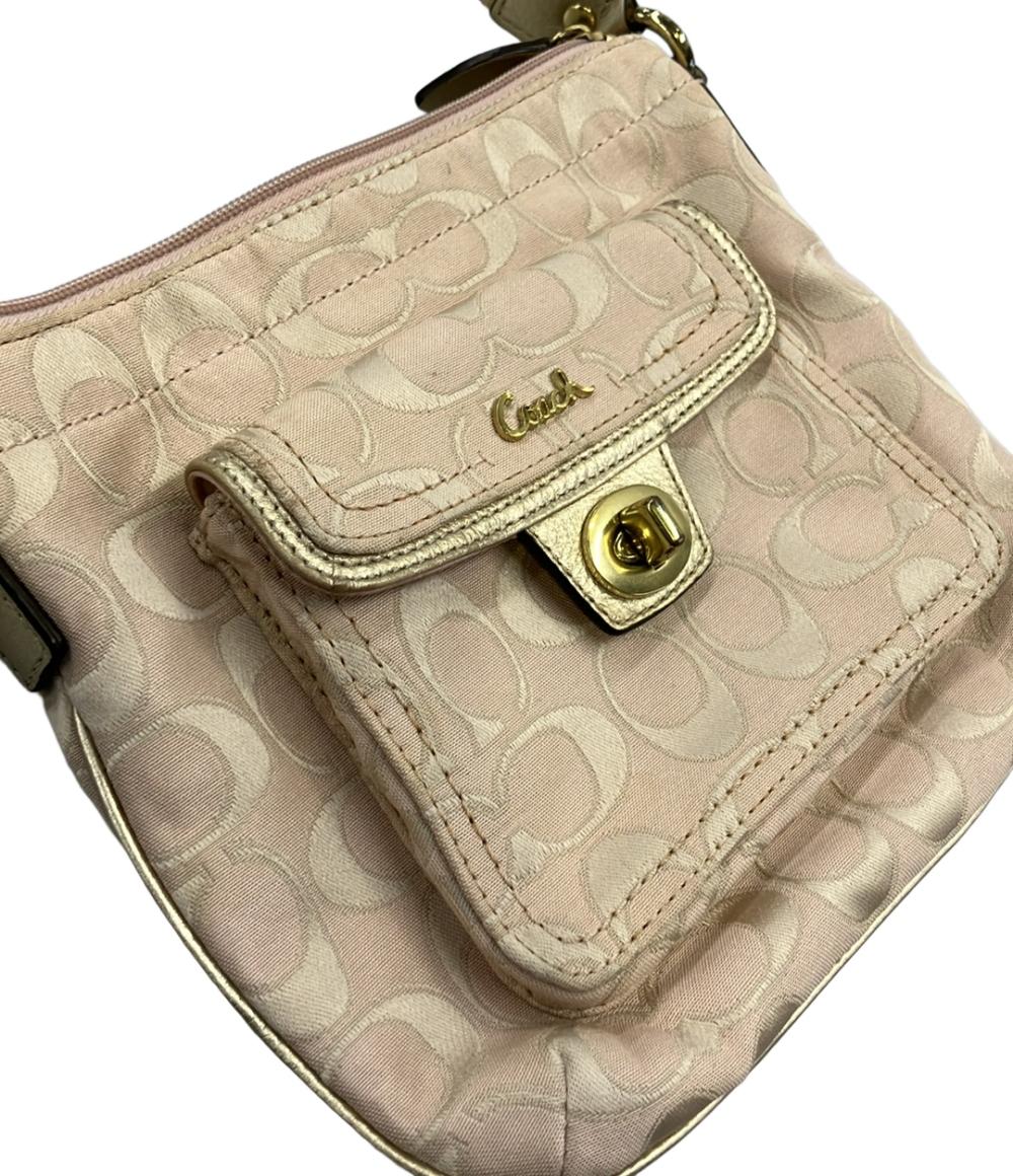COACH ショルダーバッグ 斜め掛け シグネチャー レディース コーチ