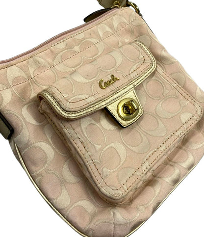 COACH ショルダーバッグ 斜め掛け シグネチャー レディース コーチ