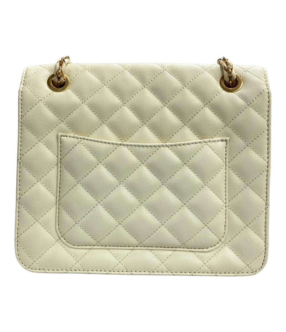 美品 CHARLES＆KEITH ショルダーバッグ  キルトチェーンストラップバッグ 2WAY 肩掛け 斜め掛け クレシダ レディース チャールズ＆キース