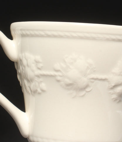 美品 WEDGWOOD マグカップ 2点セット ペア フェスティビティ アイボリー ブルー ウエッジウッド