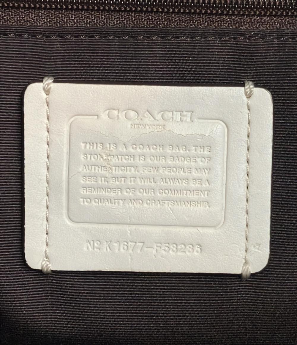 COACH トートバッグ ショルダーバッグ 肩掛け シグネチャー F58286 レディース コーチ