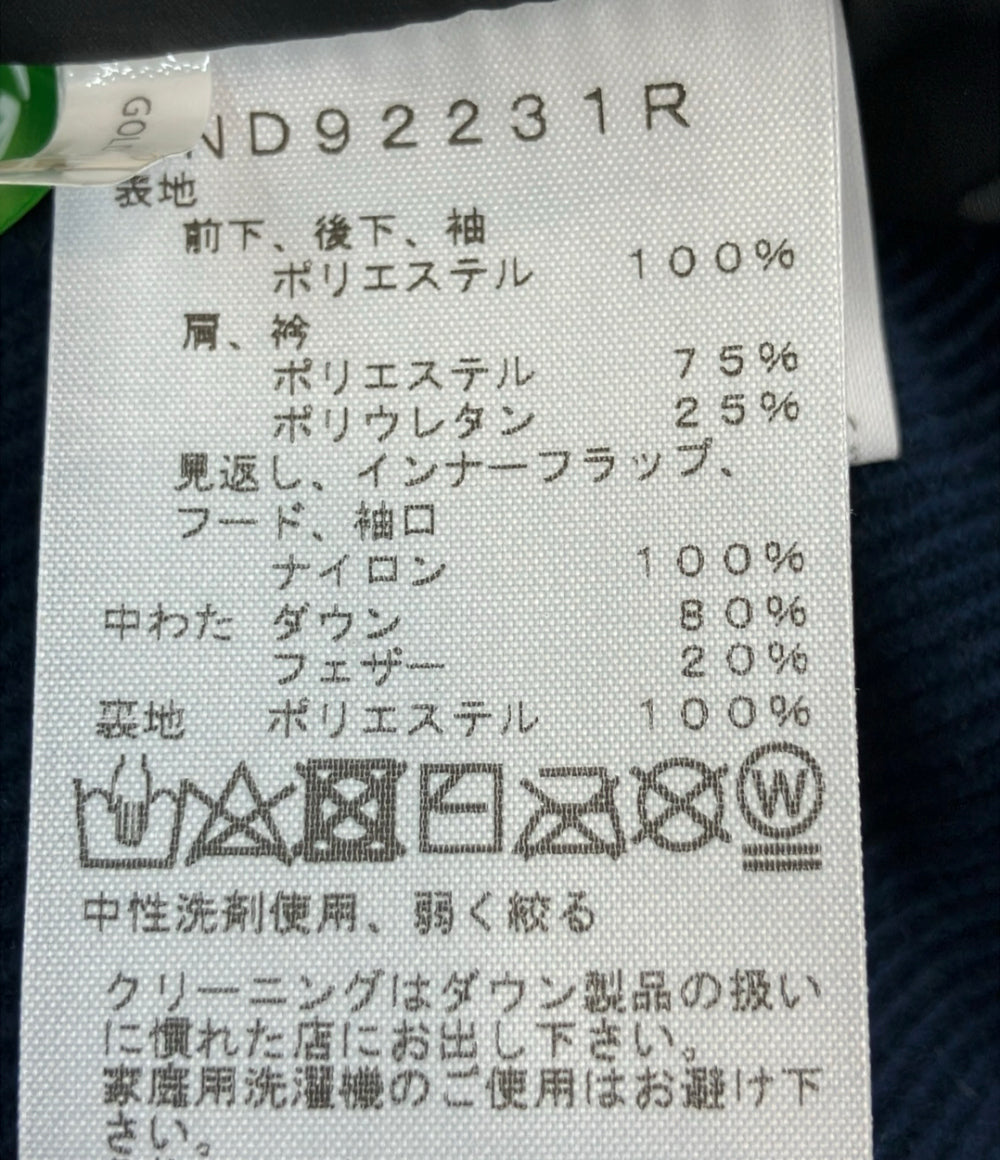 THE NORTH FACE ダウンジャケット Corduroy Nuptse Jacket ND92231R メンズ SIZE XL ザ・ノース・フェイス