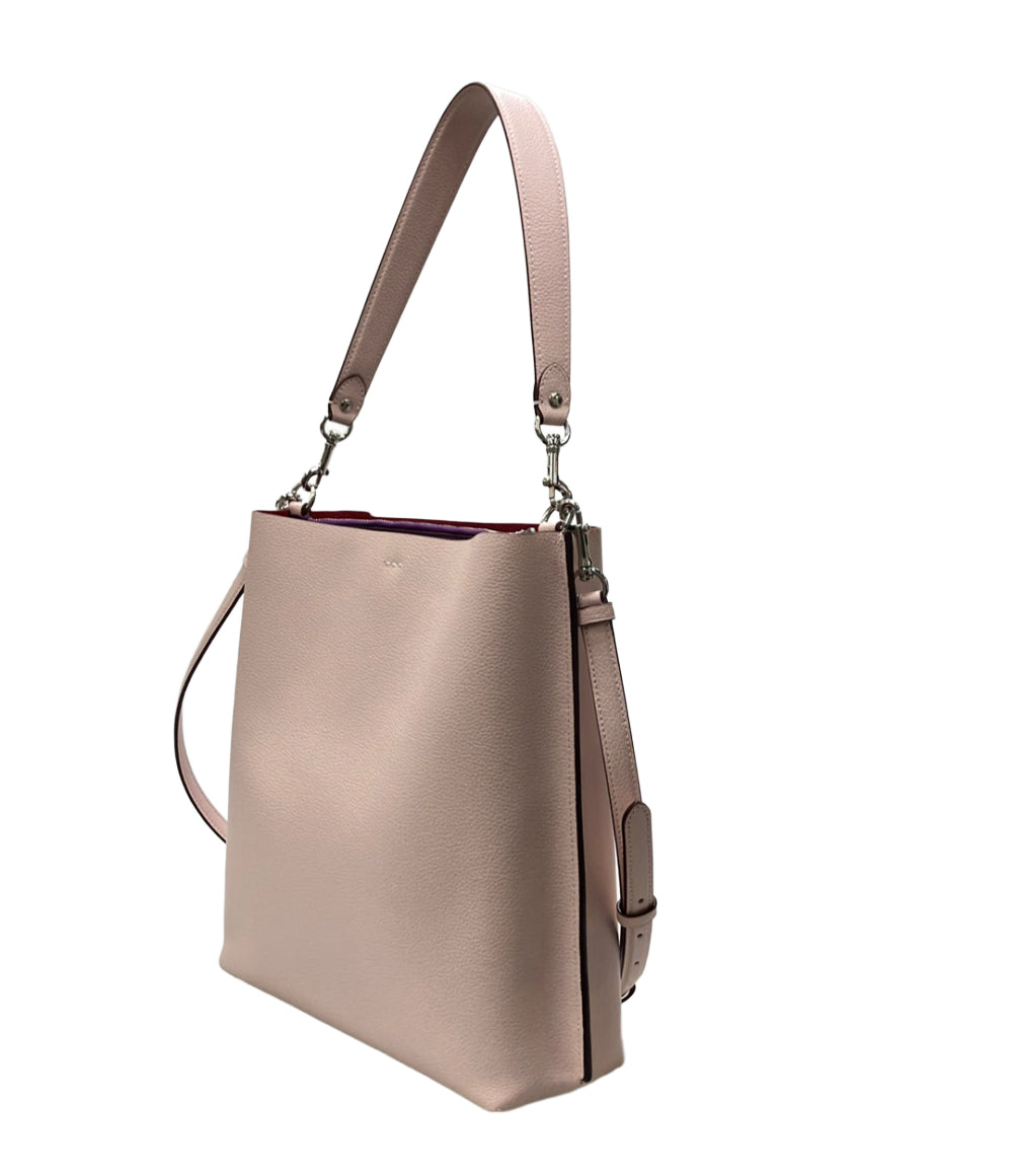 COACH ショルダーバッグ バケットバッグ 2WAY 肩掛け 斜め掛け レザー CA214 レディース コーチ