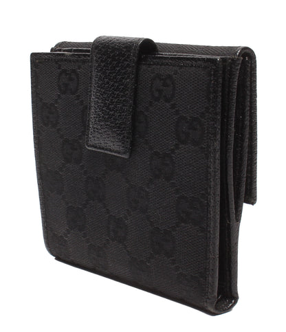 GUCCI Wホック 二つ折り財布 GGキャンバス 112664 1408 メンズ レディース グッチ