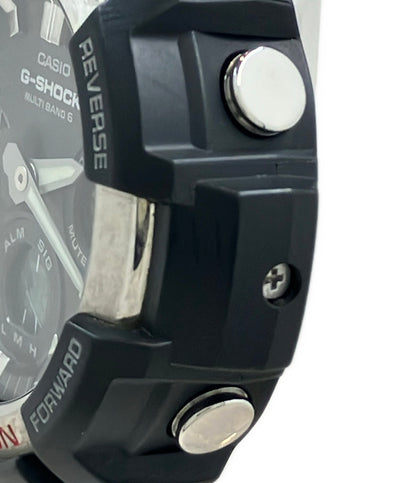 美品 CASIO 腕時計 G-SHOCK 電波ソーラー ソーラー ブラック GAW-100 メンズ カシオ