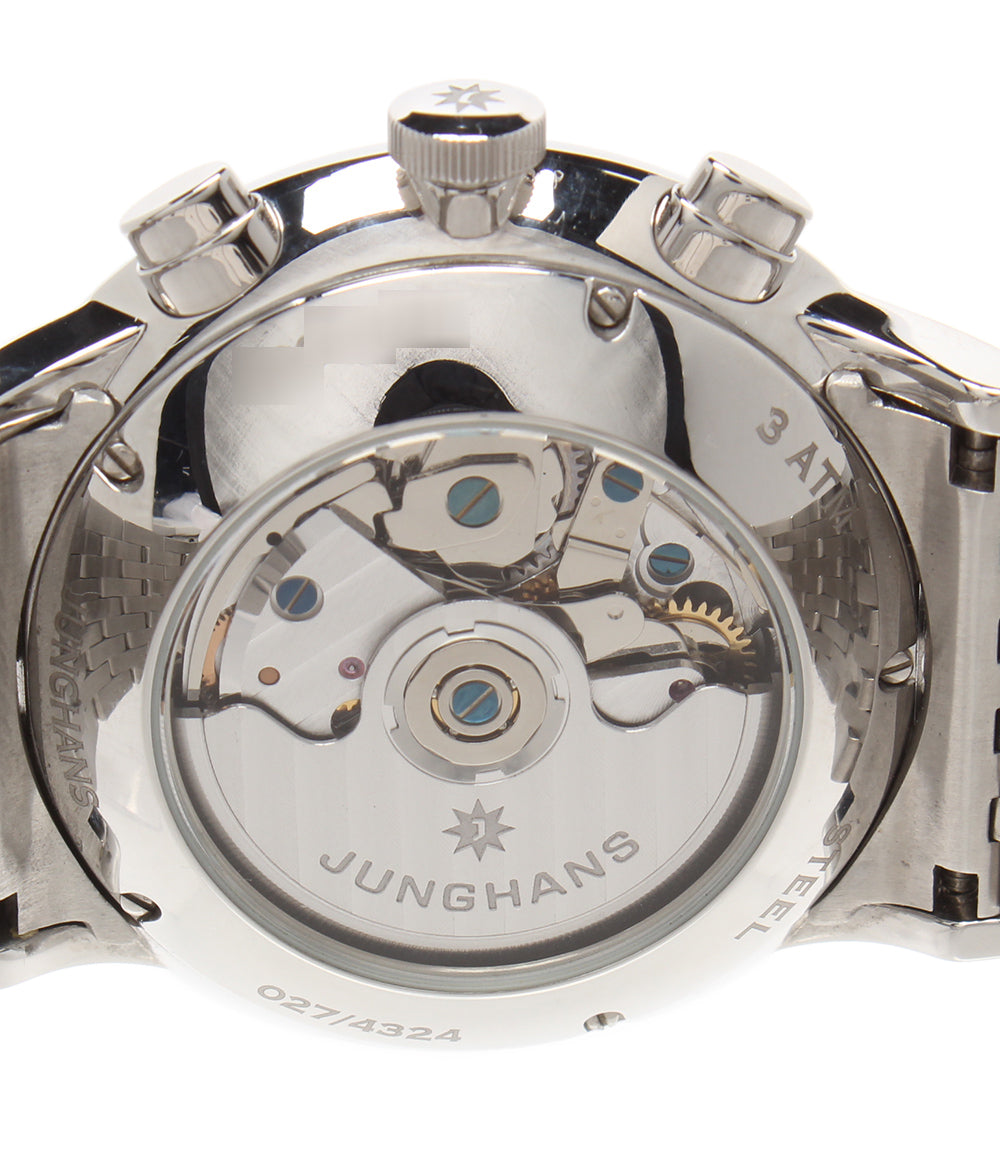 JUNGHANS 腕時計 3ATM マイスター クロノスコープ 自動巻き 027/4324 メンズ ユンハンス