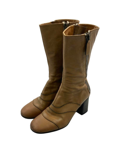 Chloe ミドルブーツ ダブルサイドジップ レディース SIZE 37 (M) クロエ