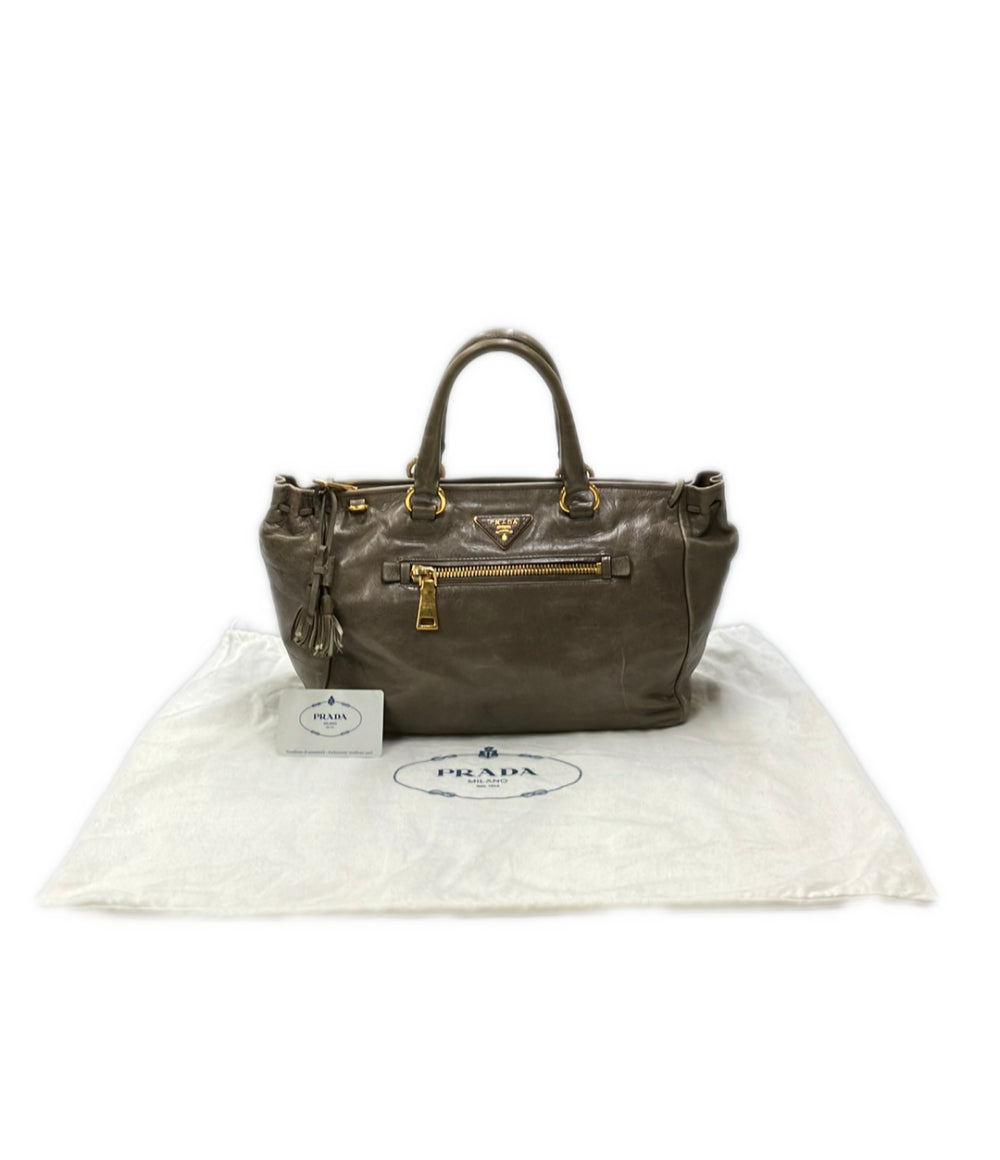PRADA ハンドバッグ ショルダーバッグ 2WAY レザー VITELLO SHINE レディース プラダ