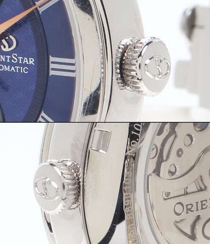 Orient Star 腕時計 クラシック メカニカルムーンフェイズ 自動巻き ネイビー F7X6-UAB0 メンズ オリエントスター