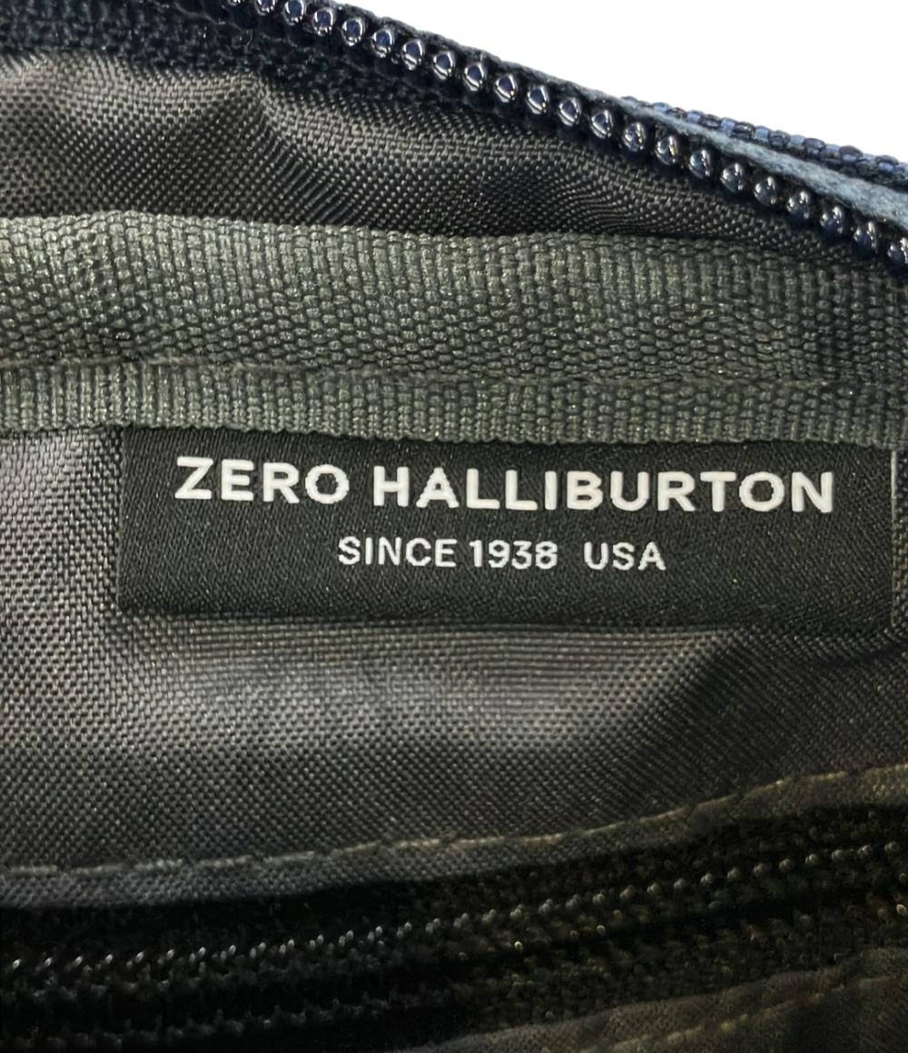 美品 ZERO HALLIBURTON ショルダーバッグ 斜め掛け メンズ ゼロハリバートン