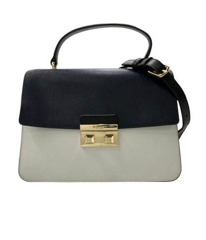 美品 FURLA 2way ハンドバッグ ショルダーバッグ 斜め掛け レディース フルラ