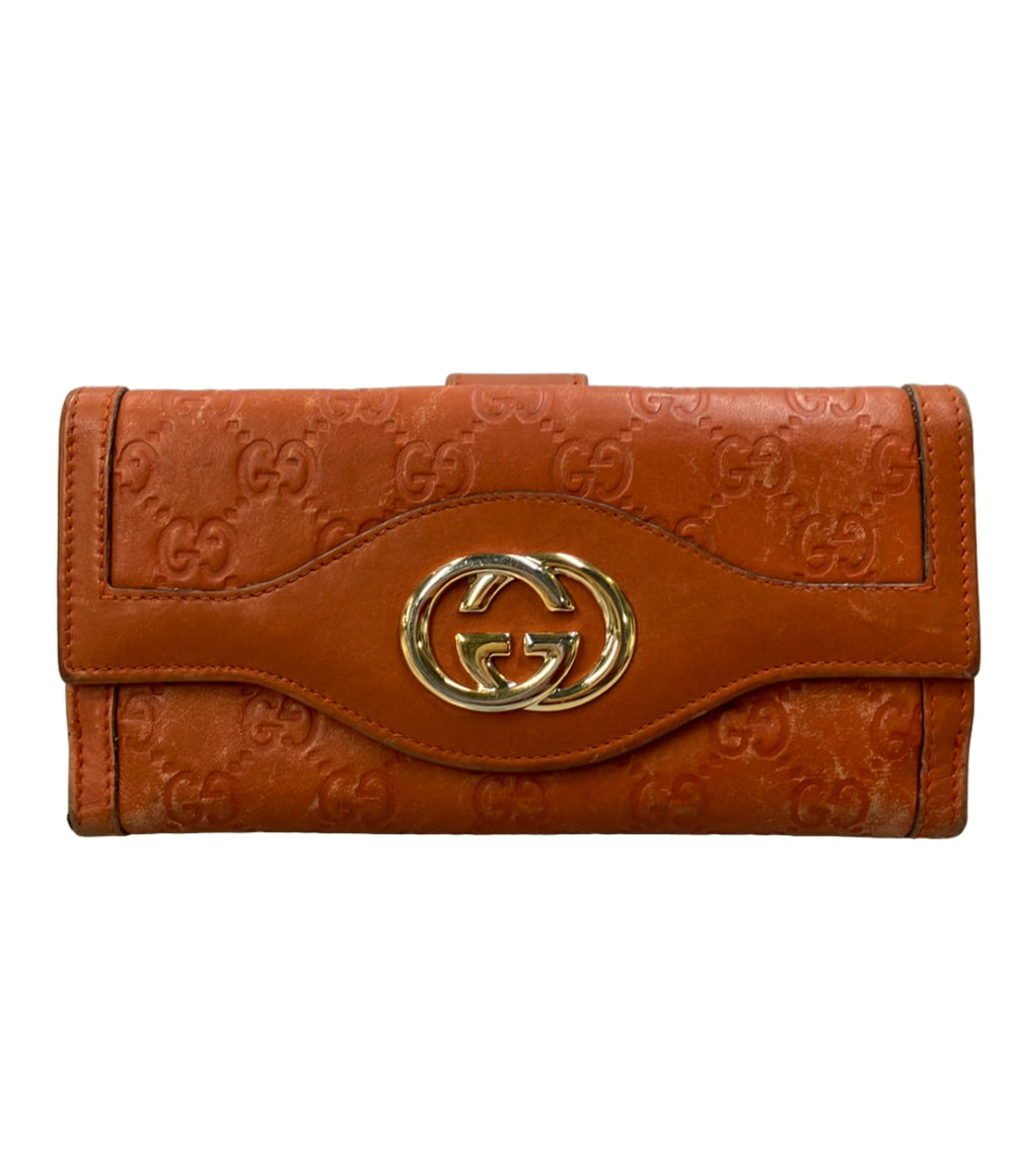 GUCCI ダブルホック 長財布 グッチシマ 282426 2149 レディース グッチ