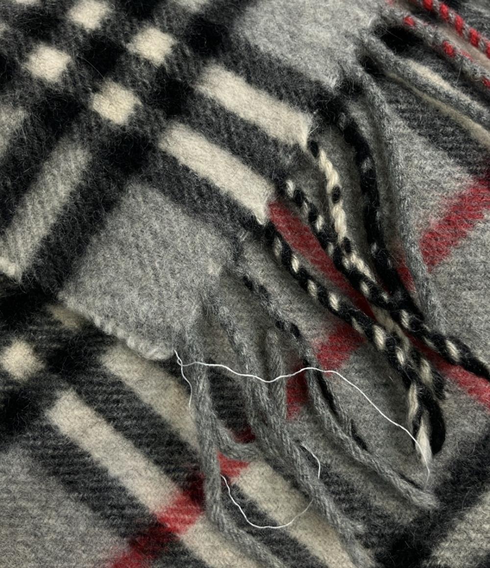 バーバリーズ マフラー カシミヤ 100% チェック柄 レディース