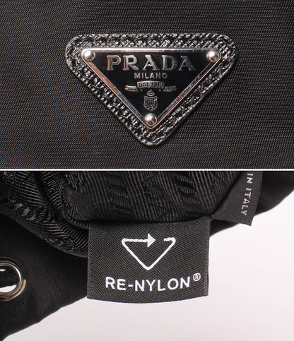 美品 PRADA ハンドバッグ ポーチ 巾着 Re-Nylon 1NE369 メンズ レディース プラダ