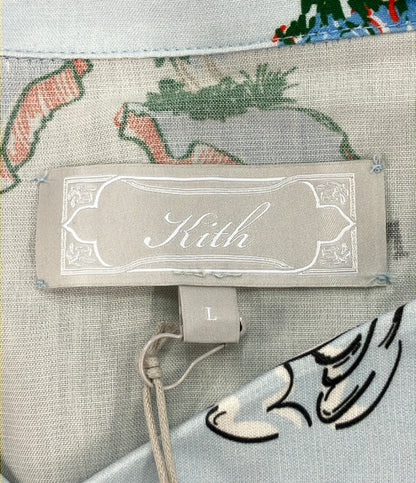 美品 KITH 半袖ｼｬﾂ khm032356 メンズ SIZE L キス