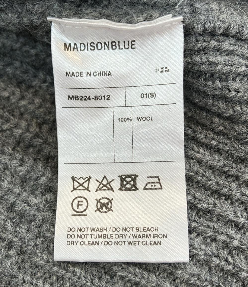 MADISON BLUE 長袖 ニット カーディガン パール レディース SIZE S マディソンブルー