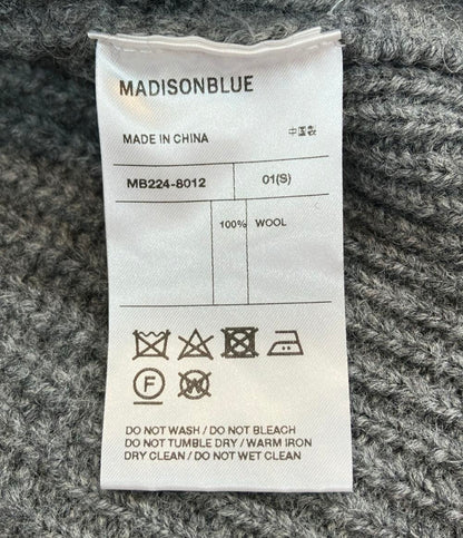 MADISON BLUE 長袖 ニット カーディガン パール レディース SIZE S マディソンブルー