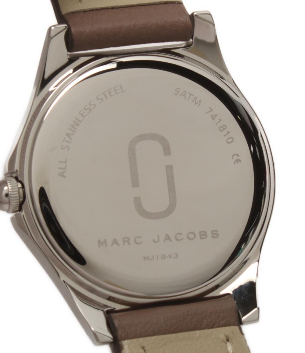 美品 マークジェイコブス 腕時計 MJ1643 クオーツ ホワイト系 レディース MARC JACOBS 美品 MARC JACOBS 腕時計 クオーツ ホワイト系 MJ1643 レディース