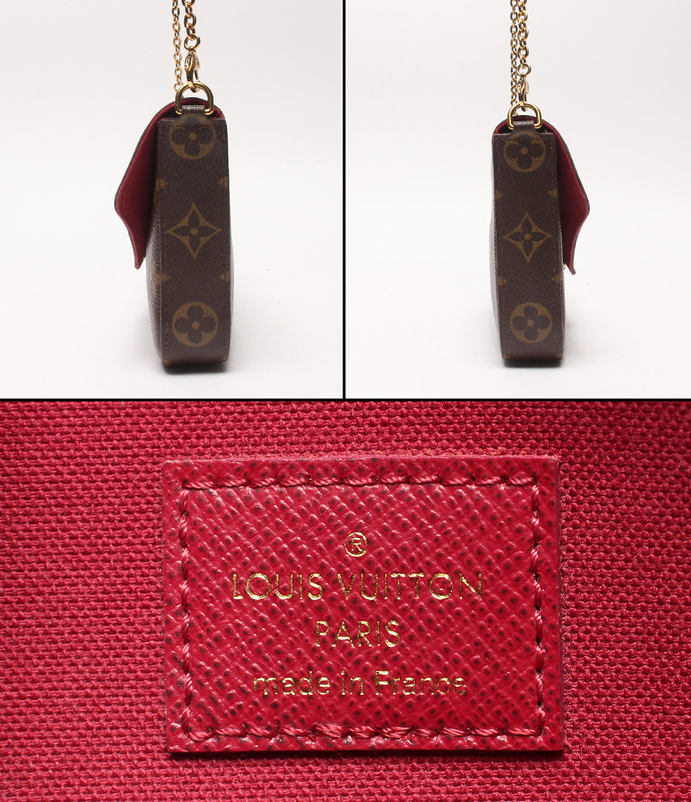 LOUIS VUITTON チェーンショルダーバッグ チェーンウォレットバッグ