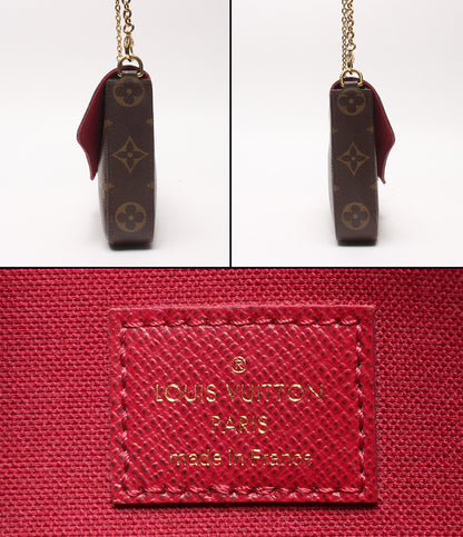 LOUIS VUITTON チェーンショルダーバッグ チェーンウォレットバッグ 斜め掛け ポシェット フェリシー モノグラム M81896 レディース ルイ・ヴィトン