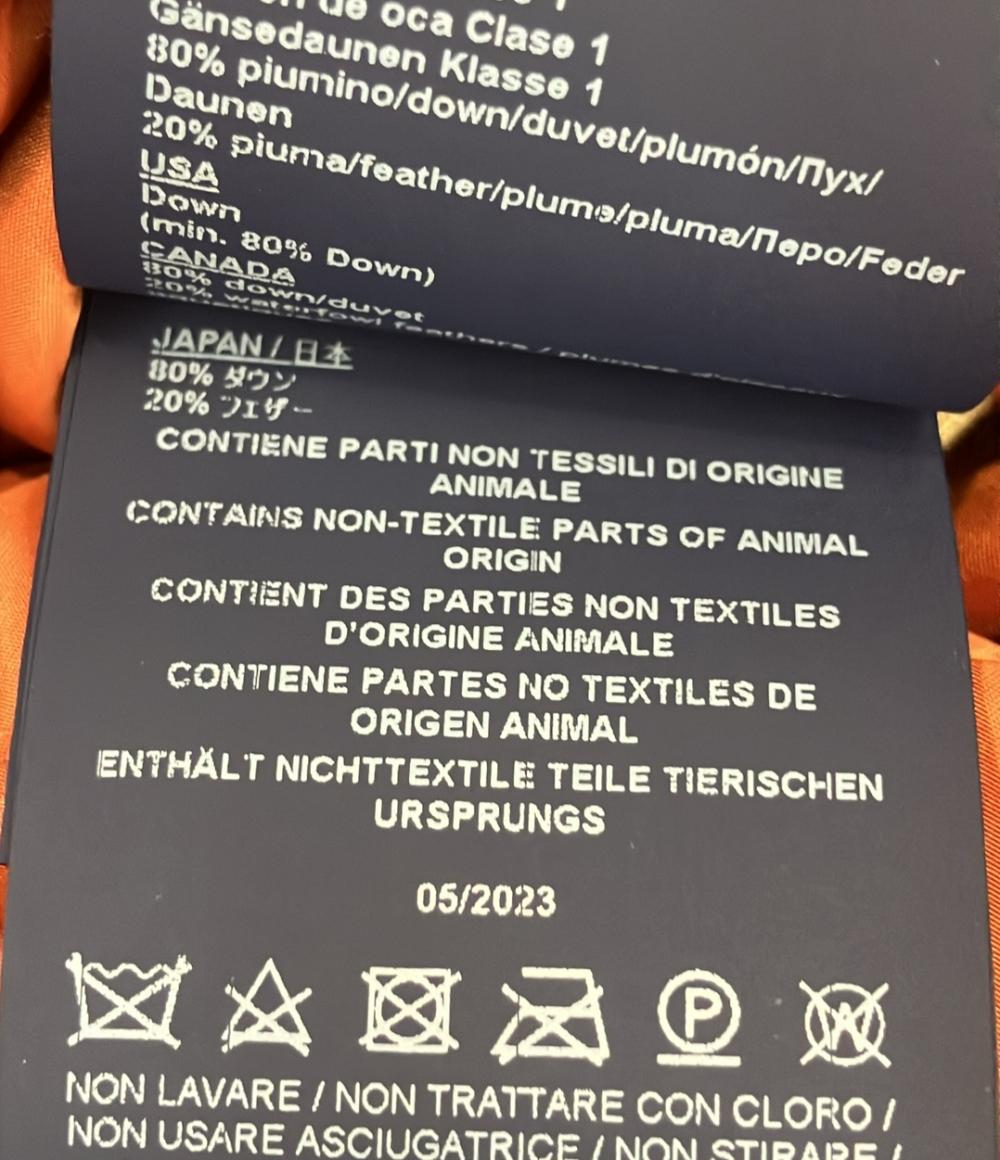 Herno ダウンジャケット フェイクファー タグ フード付き A-Shape インポート ダウンコート PI001753D レディース SIZE 42 (L) ヘルノ