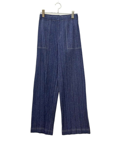 PLEATS PLEASE イージーパンツ 25AW COTTON DENIM PP53JF243 レディース SIZE 5 (XL) プリーツプリーズ
