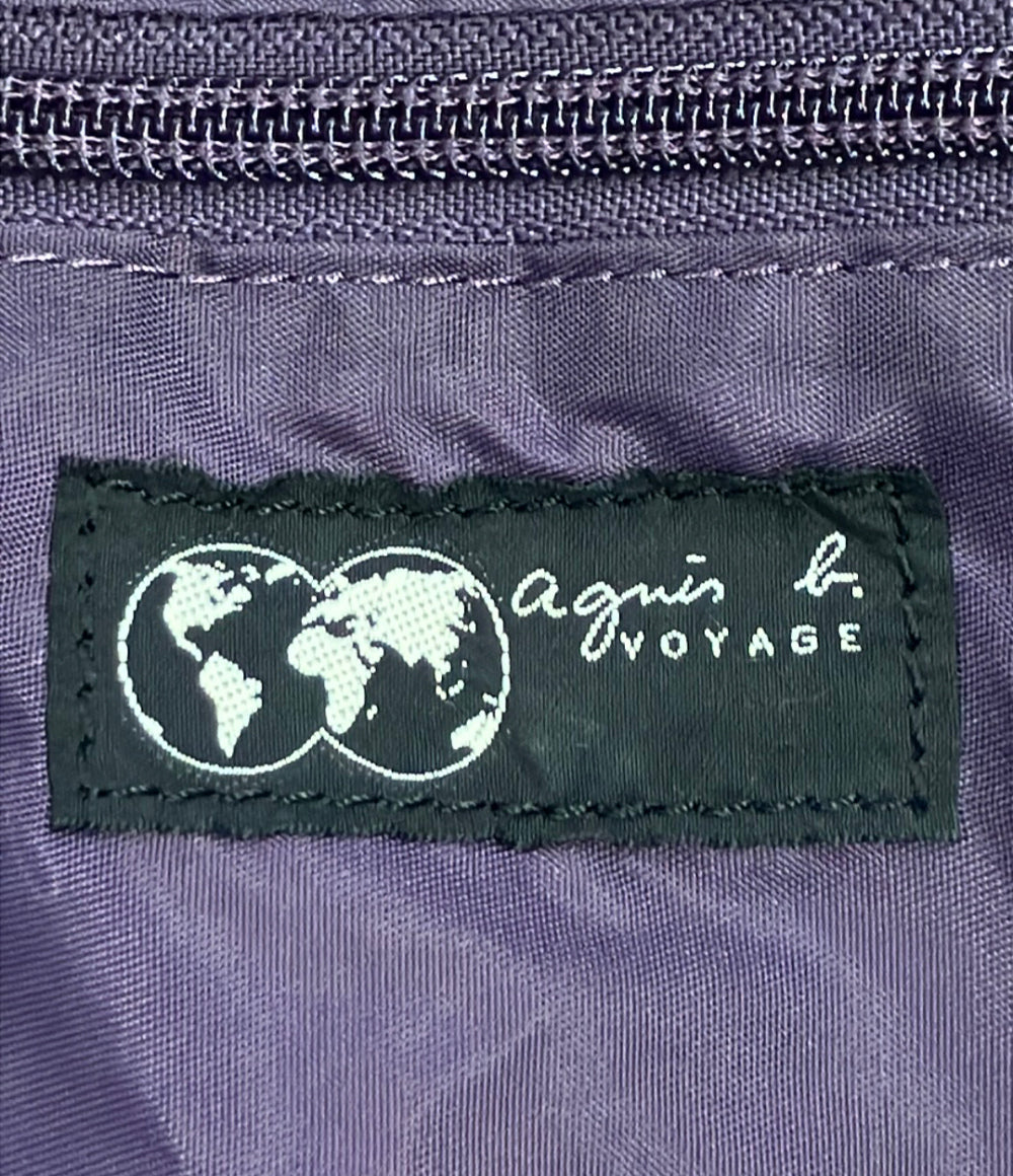 agnes b. 2way ボストンバック ショルダーバッグ レディース アニエスベー