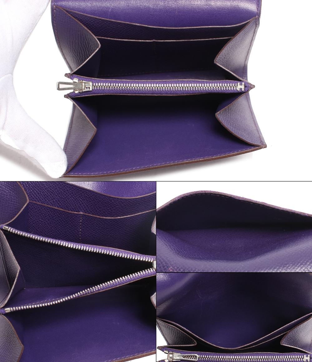 エルメス 財布 □O刻印 シルバー金具 コンスタンスコンパクト ヴォー・エプソン レディース HERMES