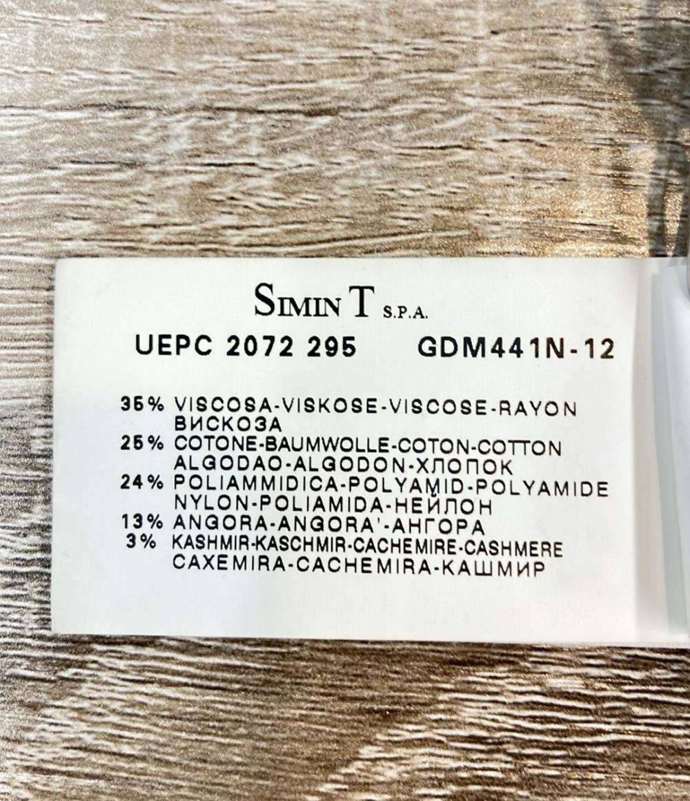 Emporio Armani 長袖ニット スパンコールロゴ UEPC 2072 295 GDM441N-12 レディース レディース SIZE 38 (S) エンポリオ・アルマーニ