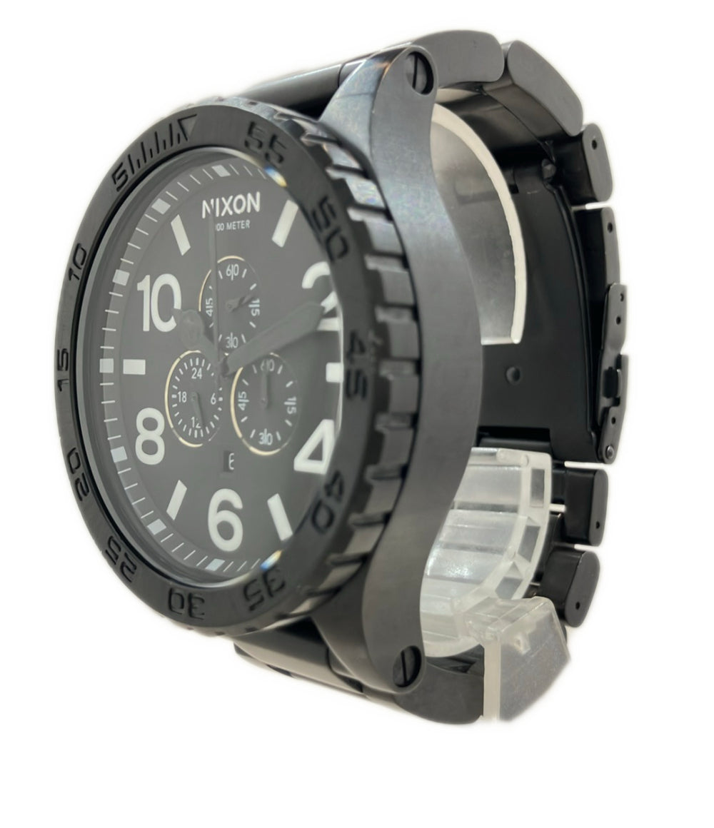 NIXON 腕時計 クオーツ ブラック メンズ ニクソン