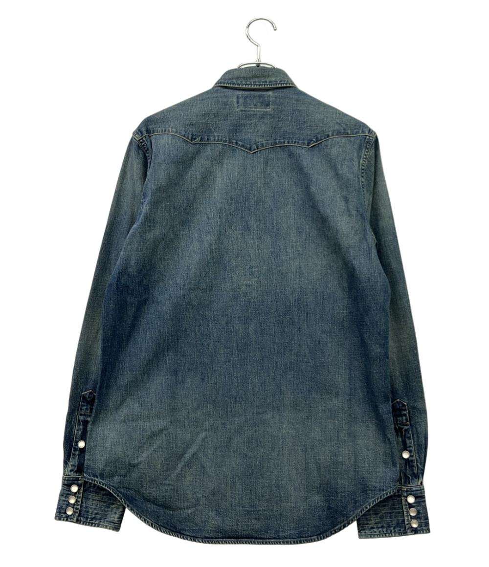RRL RALPH LAUREN 長袖 デニムシャツ メンズ SIZE M ダブルアールエル ラルフローレン