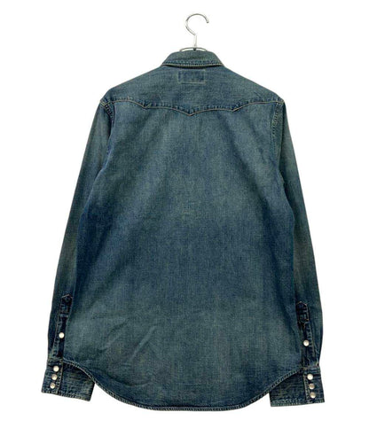 RRL RALPH LAUREN 長袖 デニムシャツ メンズ SIZE M ダブルアールエル ラルフローレン