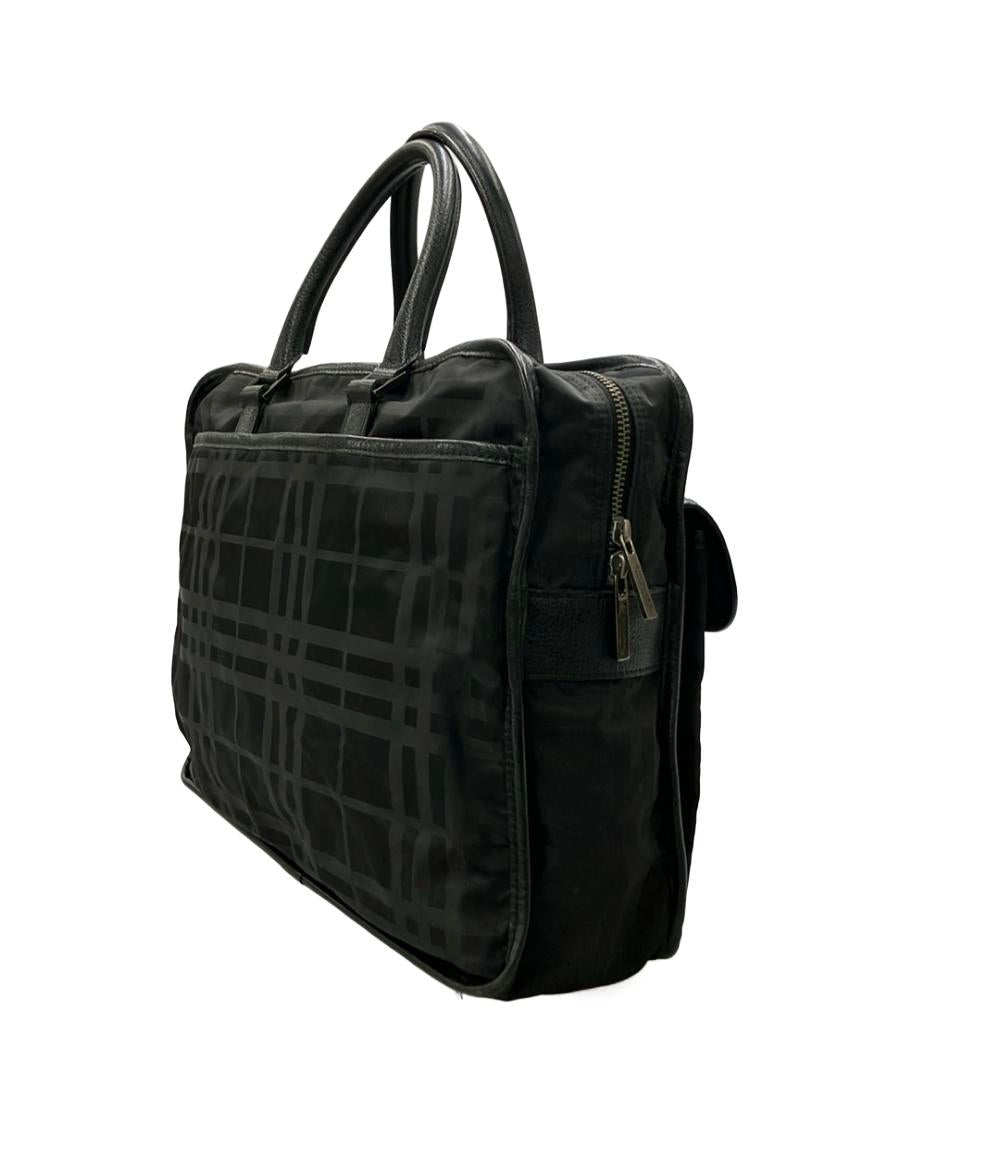 BURBERRY BLACK LABEL ブリーフケース ビジネスバッグ チェック柄 メンズ バーバリーブラックレーベル