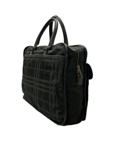 BURBERRY BLACK LABEL ブリーフケース ビジネスバッグ チェック柄 メンズ バーバリーブラックレーベル