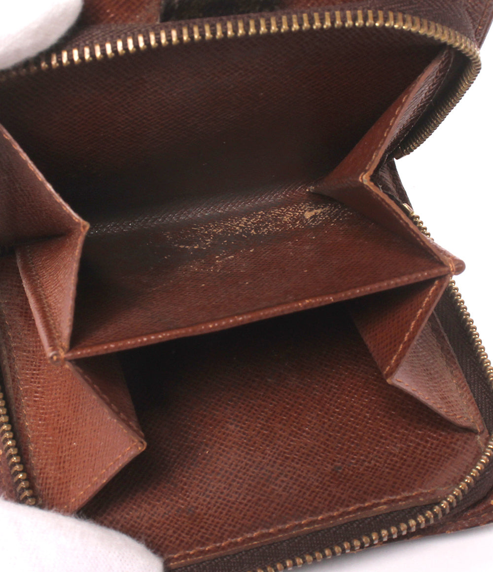 LOUIS VUITTON 二つ折り財布 コンパクト ジップ モノグラム M61667 レディース メンズ ルイ・ヴィトン