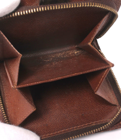 LOUIS VUITTON 二つ折り財布 コンパクト ジップ モノグラム M61667 レディース メンズ ルイ・ヴィトン