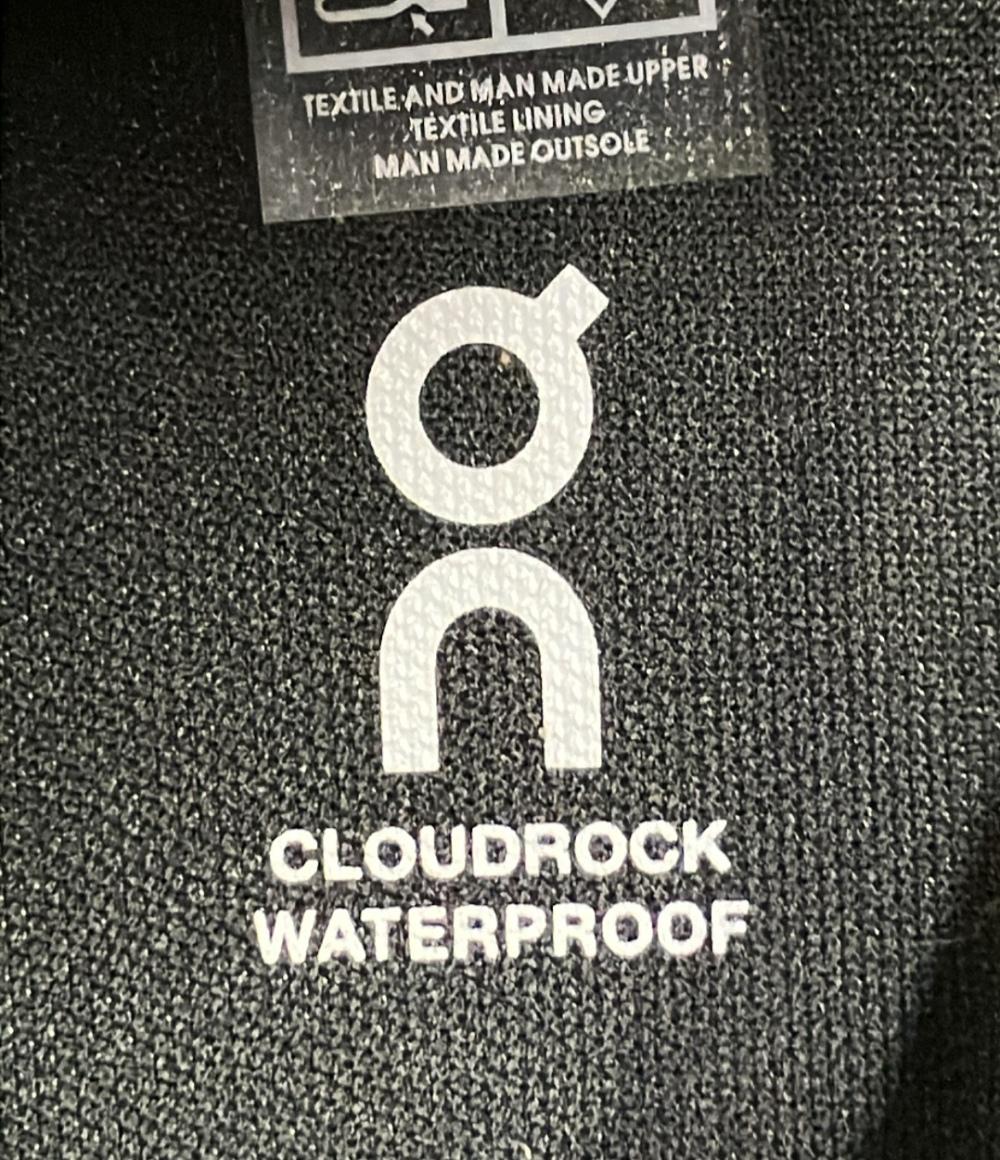 美品 On ローカットスニーカー Cloudrock Low Waterproof メンズ SIZE 27.0 オン