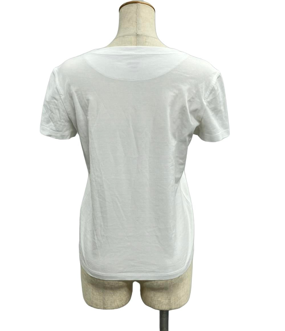 美品 エルメス 半袖Tシャツ シェーヌダンクル刺繍 レディース SIZE 36 (S) HERMES