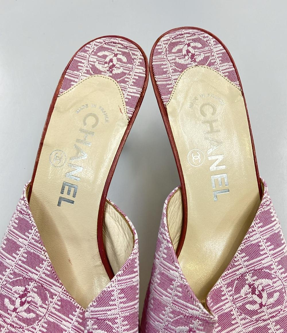 CHANEL ミュールサンダル レディース SIZE 38 (25cm) シャネル