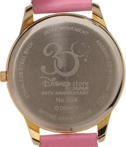美品 Disney 腕時計 ディズニーストアジャパン30周年 クオーツ レディース ディズニー